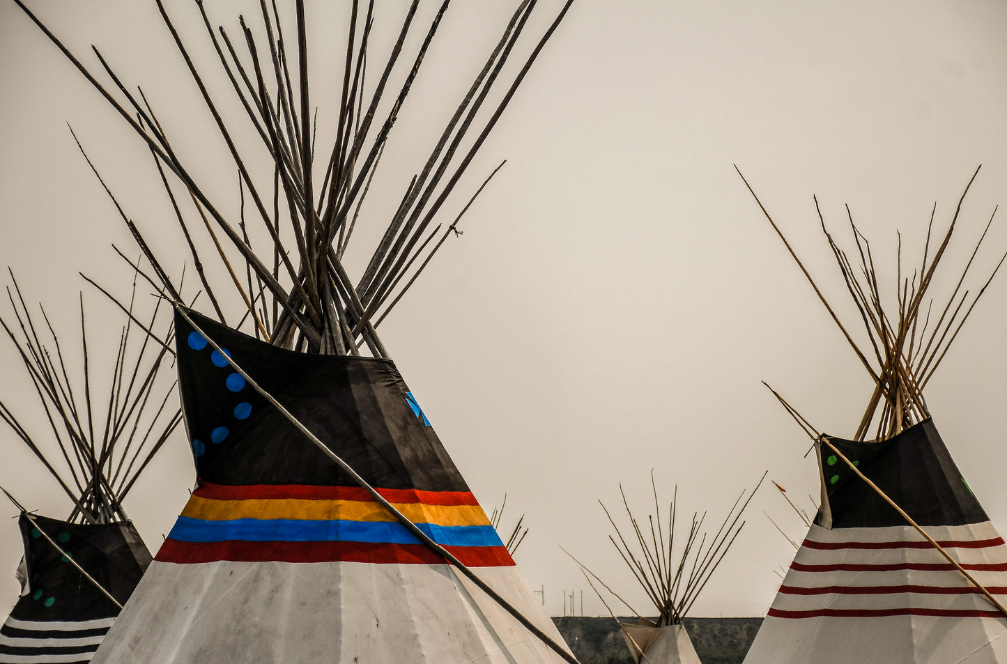 Canvas Tipi Print (8 by 8)