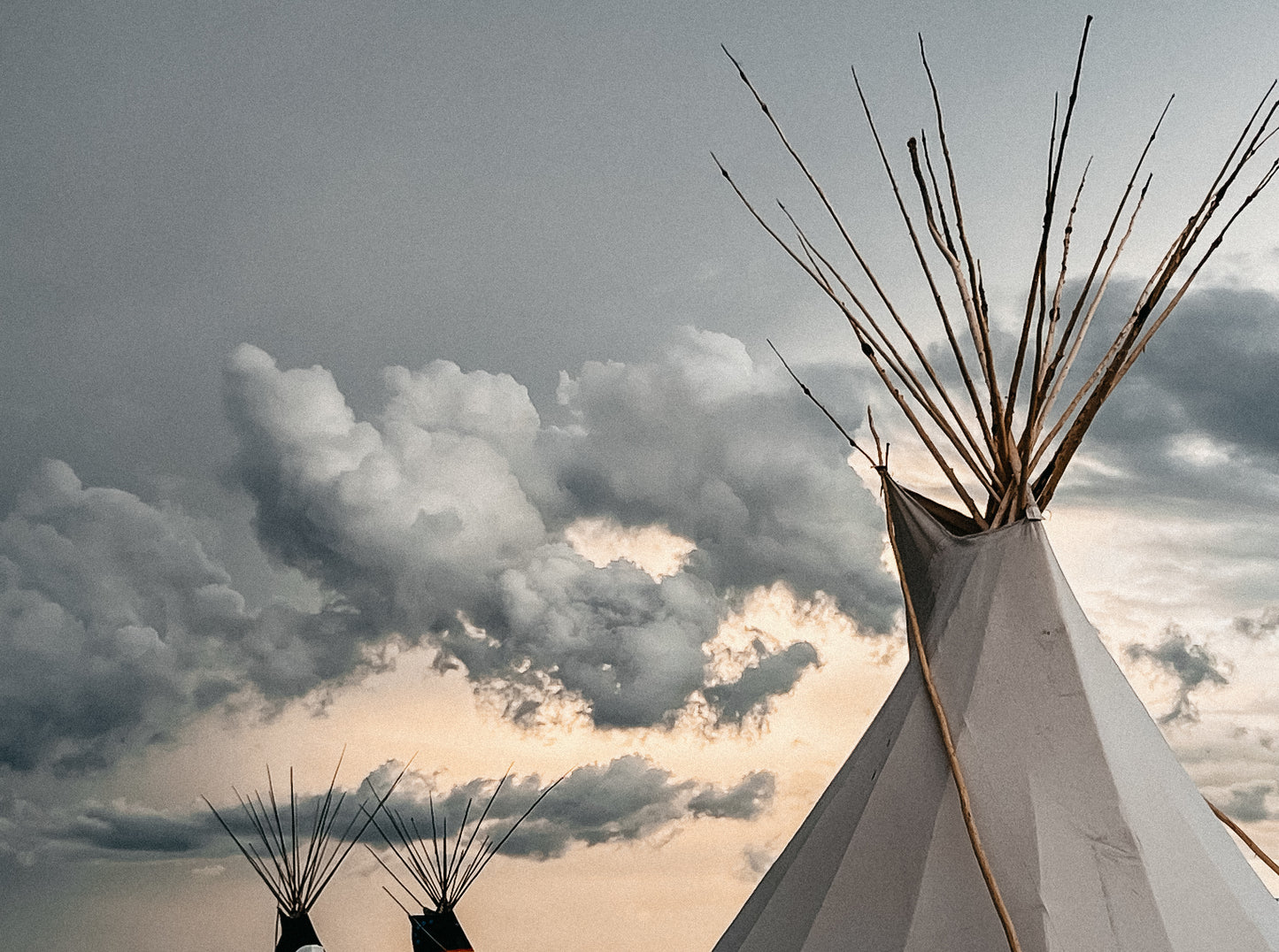 Canvas Tipi Print (8 by 8)