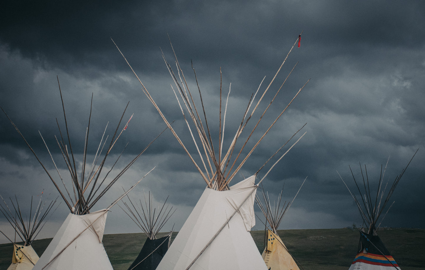 Canvas Tipi Print (8 by 8)