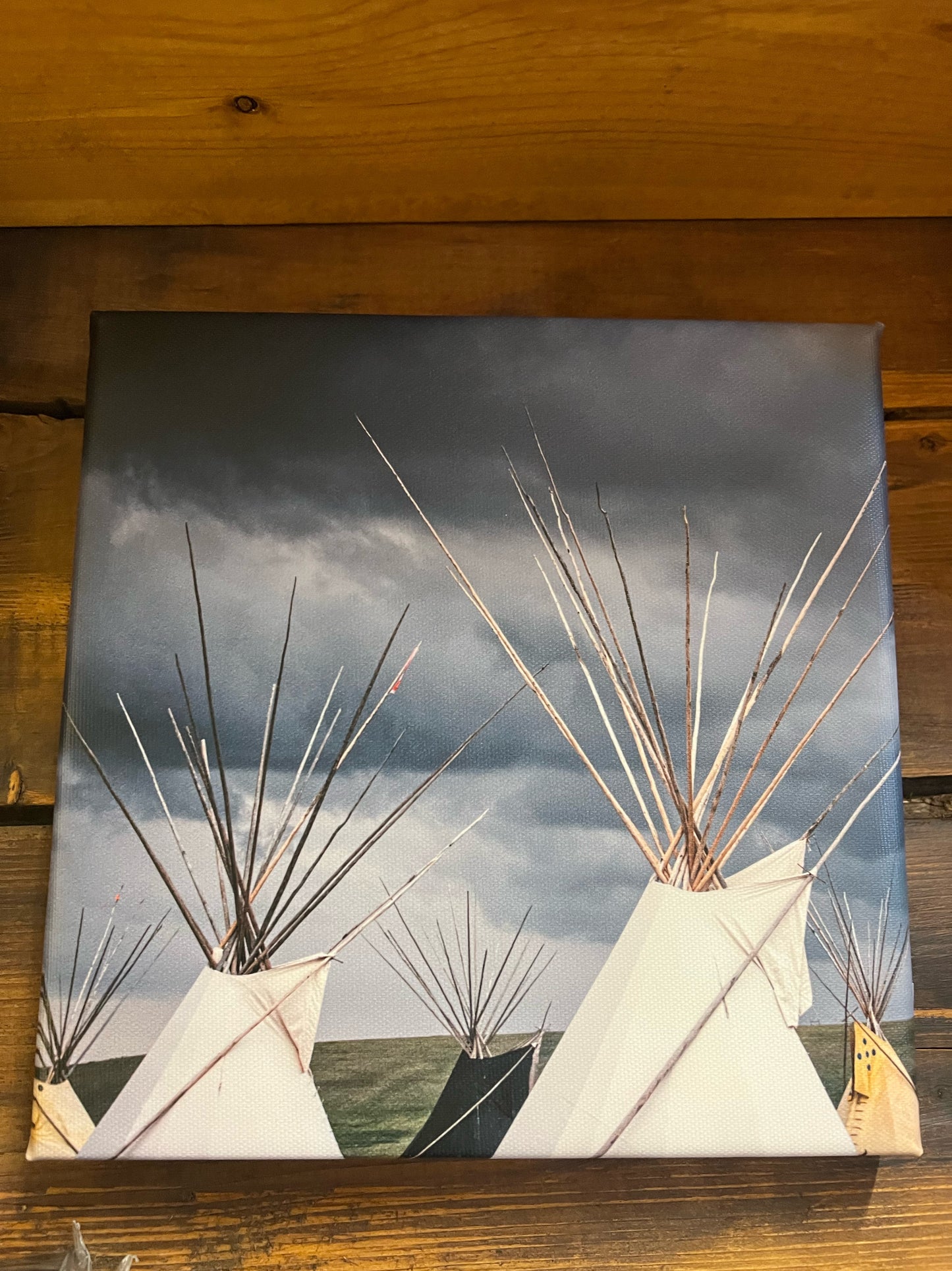 Canvas Tipi Print (8 by 8)