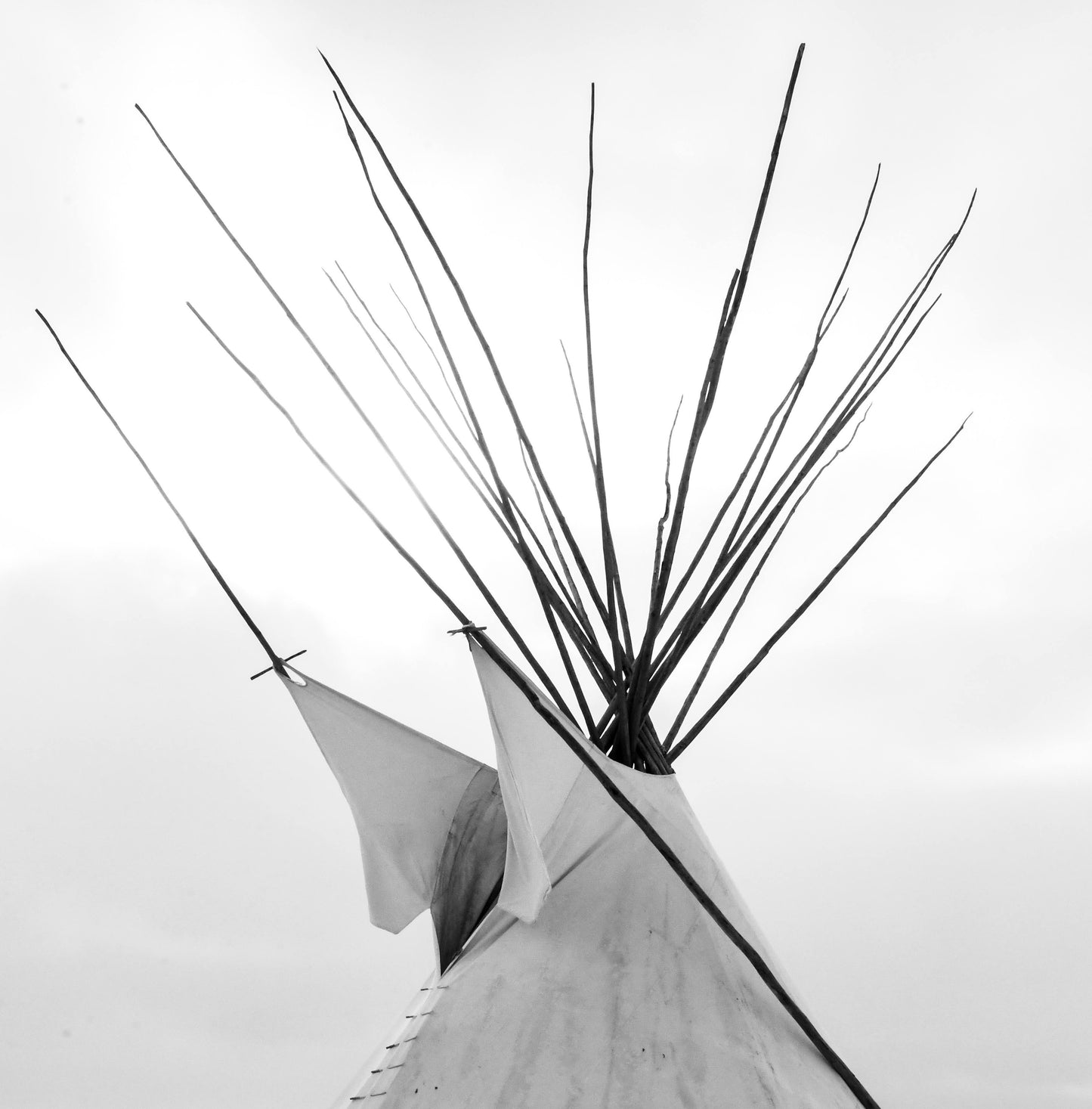 Canvas Tipi Print (8 by 8)