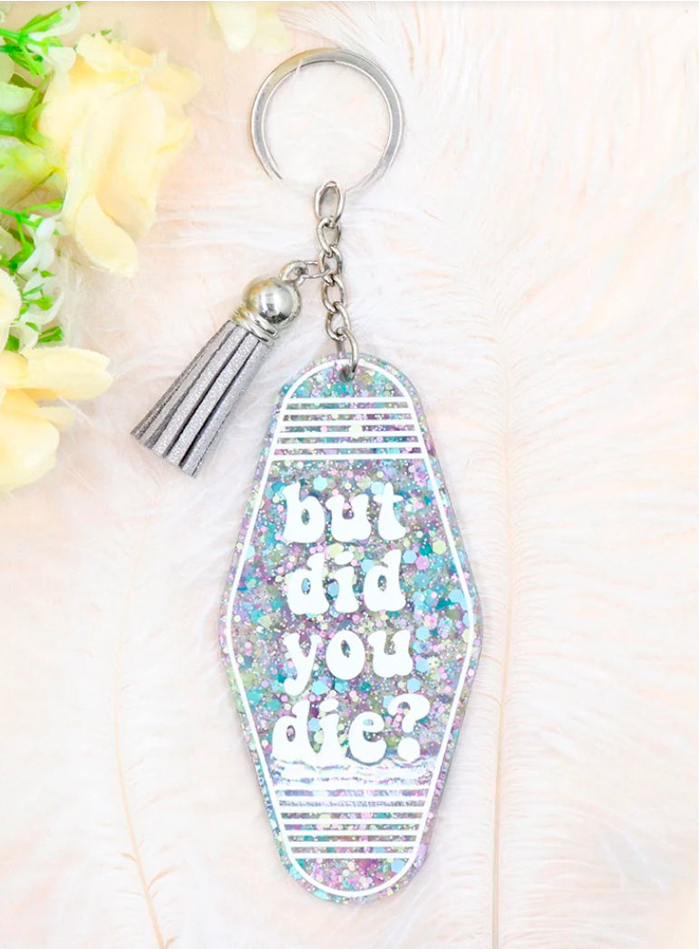 Car Room Acrylic UV Keychain