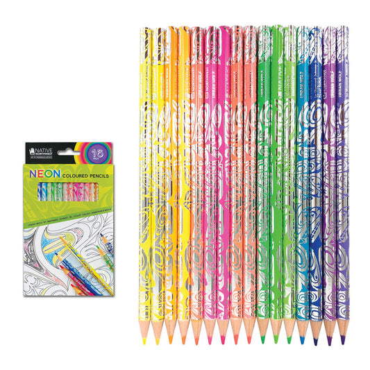 Neon Pencil Crayons