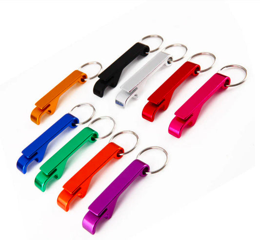 Aluminum Alloy Can Beverage Bottle Opener KeyChain