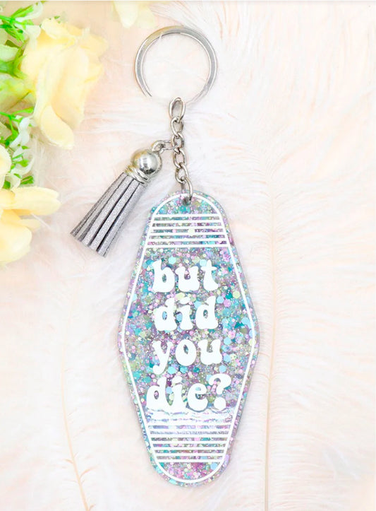 Car Room Acrylic UV Keychain