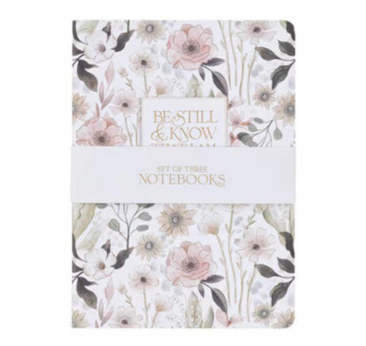 Be Still Teal Meadow Large NoteBooks-Psalms 46:10
