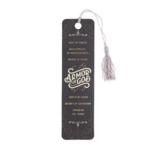Armor of God Bookmark with Tassel - Ephesians 6:10-18